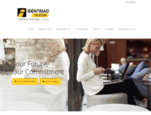 Tablet Screenshot of identidadtelecom.net